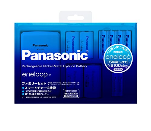 Amazon | パナソニック エネループ ファミリーセット 単3形充電池 4本